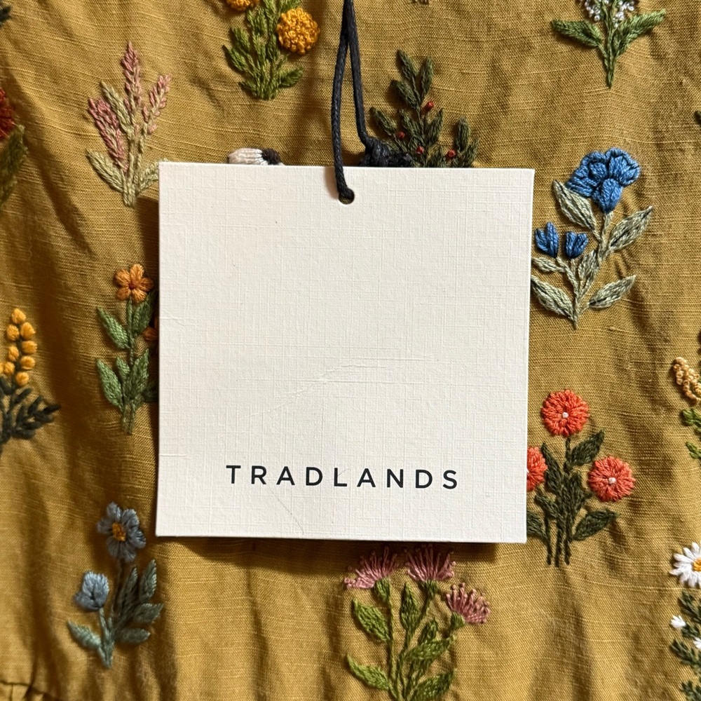 Hand-Embroidered Tradlands Nico Dress | XS - Picture 10 of 10